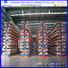 Blue Orange Grey Cantilever Racking